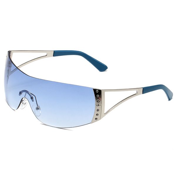 Men's Sunglasses New Frameless Y2K Technological Fashion Sports Mirrors Trendy Future Style Millennial Popular Sunglasses_viptrois.com
