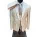 Men's Clothing Men's Suit Jacquard Slim Wedding Dignified Evening Dress Three Piece Suit Men Suit_viptrois.com