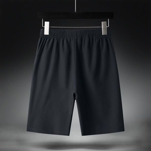 Men's Clothing Quick-drying pants sports shorts men 2024 summer ice silk thin breathable shorts fitness training running pants_viptrois.com