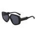 New Polygonal Street Shooting Sunglasses Cross Border Trend Fashion Sunglasses Plain Glasses T1354_viptrois.com