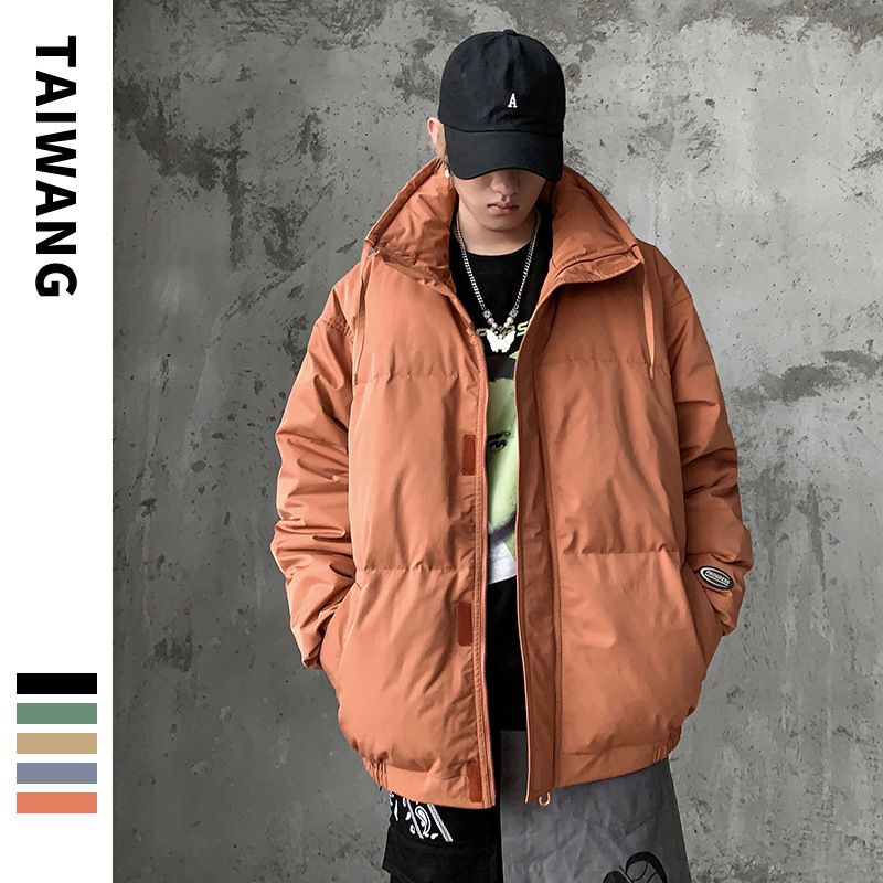 Men's Clothing Fashionable Silk cotton jackets for men 2024 winter new style jackets for teenagers basic multi color Silk cotton jackets_viptrois.com