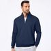 Men's Quarter-zip Stand-up Neck Sweater, Casual Long-sleeved Men's Winter And Autumn Thermal Top_viptrois.com