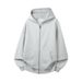 Men's Clothing Graffiti Cardigan Hoodie Men's 2025 Autumn New Korean Fashion Brand Zipper Jacket Couple's Factory Direct Sales_viptrois.com