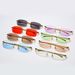 Fashionable Square Sunglasses Men's And Women's Retro Gold Frameless Hip-hop Tone Glasses_viptrois.com