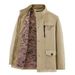 Men’s Workwear Jacket – 95% Cotton, Lightweight, Multi-Pocket Utility Coat (Khaki/Army Green/Black, M-6XL, Breathable & Slim Fit)_viptrois.com