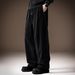 Men's Clothing Men's Relaxed Style Corduroy Casual Pants Loose Straight Leg Wide Leg Dad Style Spring Autumn_viptrois.com