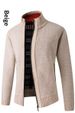 Loom Cross-Border Foreign Trade Men's European Size Thickened Long Sleeve Knitted Sweater Casual Outdoor Sports Cardigan_viptrois.com
