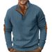 2025 Men's Best-Selling Autumn New Casual Stand Up Collar Long Sleeved Pit Stripe Corduroy Color Blocked Slim Fit Hoodie_viptrois.com