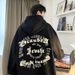 Loom Loom Men's Sweatshirt Spring Autumn European American High Street Fashion Vibe Hooded Plus Size Trendy Brand 2023 New Jacket_viptrois.com