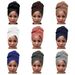 New Sweat Cloth Turban Hat Cross Border Hot Sale Black Solid Color All Match Baotou Hat Warm Scarf Wholesale_viptrois.com
