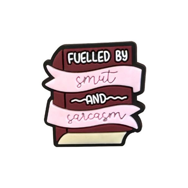 New Fun Cartoon Shoe Floral Accessories Bookish Smut Personality DIY Soft Rubber Shoe Buckle Decorative Buckle_viptrois.com
