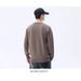 "Men's Classic Round Neck Wool Sweater – American-Style Solid Color Pullover For Autumn & Winter"_viptrois.com