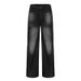 Men's Clothing High Street Retro Rhizome Print Wide Leg Jeans Washed And Distressed Loose And Versatile Straight Leg Floor Length Trousers Trend_viptrois.com