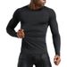 Men's Clothing Men's Gym Fitness Compression Basketball Sports Tights Men's Long Sleeves_viptrois.com