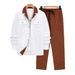 Men's Clothing Foreign Trade Sports Men's Two Piece Casual Sports Fashion Suit Light And Comfortable Long Sleeved Trousers Suit_viptrois.com