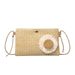 Women's Summer Woven Crossbody Bag - Horizontal Phone Purse For Women (Casual Shoulder Bag With Braided Strap)_viptrois.com
