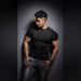 Men's Clothing New Casual Running Sports Fitness Strength Solid Color Training Exercise Quick Drying Stretch Short Sleeved T Shirt_viptrois.com