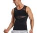 Pulse Men's Slim Fit Underwear Shaping Neoprene Quick-Dry Sweat-Wicking Chest Compression Tight-Fitting Hidden Abs Vest_viptrois.com