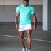 Men’s Clothing New Sports T Shirt Men's Summer Fitness T Shirt Fashion Short Sleeve_viptrois.com