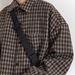 Men's Clothing Korean Style Niche Retro Plaid Shirt For Men, New Spring And Autumn Style, Loose Fit, Trendy And Versatile Shirt Jacket._viptrois.com