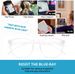 LNTICB Filter Computer Gaming Safety TR90 Frame Glasses UV Blue Blocked Super Light Reduction Eye Strain Fashion For Men_viptrois.com
