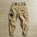 Men's Utility Cargo Pants - Cotton Blend Relaxed Fit Tactical Trousers With Multi-Pockets, Streetwear Workwear Hybrid_viptrois.com