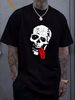 NWT Jesse Pink Skull Tshirt Black Size S-5XL Slightly Versatile Designer Clothes Soft Unisex Stylish Breathable Stretched Streetwear Graphic_viptrois.com