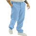 Men's Clothing Men's Breathable Linen Fashionable Loose Mid Waist Loose Straight Casual Trousers_viptrois.com
