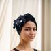 Muslim hat Muslim linen sticky flower watermelon hat African hat hat_viptrois.com