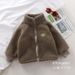 Children's lamb fleece jacket plus velvet jacket for boys and girls new styles for autumn and winter_viptrois.com