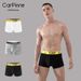Pulse Mid-Waist New European Underwear Boys Pure Cotton Briefs Breathable Sports Plus Size Men's Boxer Shorts_viptrois.com