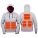 5V USB heating sweatshirt, 5 zone heating, thickened thermal jacket, outdoor hooded heated sweatshirt_viptrois.com
