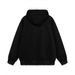 Bow Lace Trim Hooded Sweatshirt Men's Trendy Brand Vibe Autumn Winter Loose Casual Pullover Sports Shirt_viptrois.com