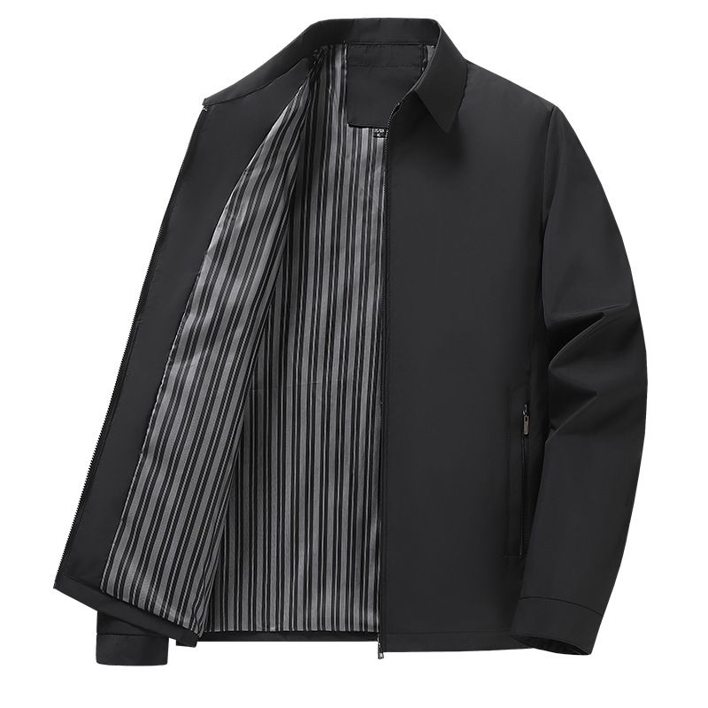 New Spring Mid-young Business Jacket Jacket Lapel Loose Top_viptrois.com