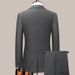 Men's Clothing Autumn and winter wool split suit business suit men's suit Korean style professional wedding suit suit men_viptrois.com