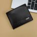 INNERSOi Men's Slim Wallet With Zipper, Multi-Card Holder, RFID Blocking, PU Leather Bifold Wallet For Business & Travel_viptrois.com