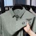 Men's Clothing Hot Sale Summer New Style Polo Shirt Men's Business T Shirt Men's Fashion Lapel Short Sleeve Loose Casual Top_viptrois.com