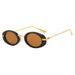 Small Frame Oval Instagram Influencers, Same Style High-end Fashion Show Sunglasses, Personality_viptrois.com