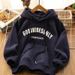 Hong Kong Style Retro Autumn And Winter Fleece Thickened Hooded Sweater Men's And Women's Design Sense Loose Versatile Jacket Student Top_viptrois.com