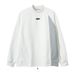 Color Block Patchwork Zipper Crew Neck Sweatshirt Men's Autumn American Style Trendy Brand Design Pullover Casual Loose_viptrois.com
