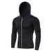 Men's Clothing Fitness Clothes High Elastic Basketball Sports Suit Running Quick Drying Breathable Tights Training Clothes_viptrois.com