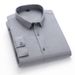Men's Long-sleeved Pure Cotton Oxford Spinning Shirt Business Casual Solid Color Simple Shirt Foreign Trade Cotton Hair Batch_viptrois.com