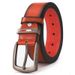 VOOTHOST Men's Belt Alloy Pin Buckle Casual Jeans Belt Male All-match Leather Formal Business Designer Waistband VB239_viptrois.com