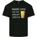 Always Look On The Bright Cider Life Funny Mens Cotton T-Shirt Mens Womens Tees Top Tee Top_viptrois.com