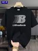 Men's 100% Cotton Stretch Fabric T-Shirt Casual Round Neck Short Sleeve With Print Ideal Gift Comfortable And Breathable For All Seasons Gift For Men_viptrois.com