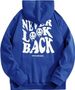 New Shoulder Sleeves Popular Letter Printing Fleece Hooded Sweater Unisex Hooded_viptrois.com