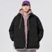 Hong Kong Style Teen Trendy Gender Style Men's Casual Thickened Warm Hooded Men's Cotton-padded Jacket_viptrois.com