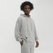2025 Spring And Autumn New Product 380G Woolen Circle Solid Color American Hoodie Men's Loose Trendy Brand_viptrois.com