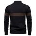 Pulse 2025 Autumn Winter New Business Stand Collar Pure Cotton Sweater European Size High-Quality Casual Half-Zip Men's Top_viptrois.com