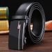 Men's Acrylic Automatic Buckle Belt Business Automatic Hemming Men's Belt Men's Belt_viptrois.com